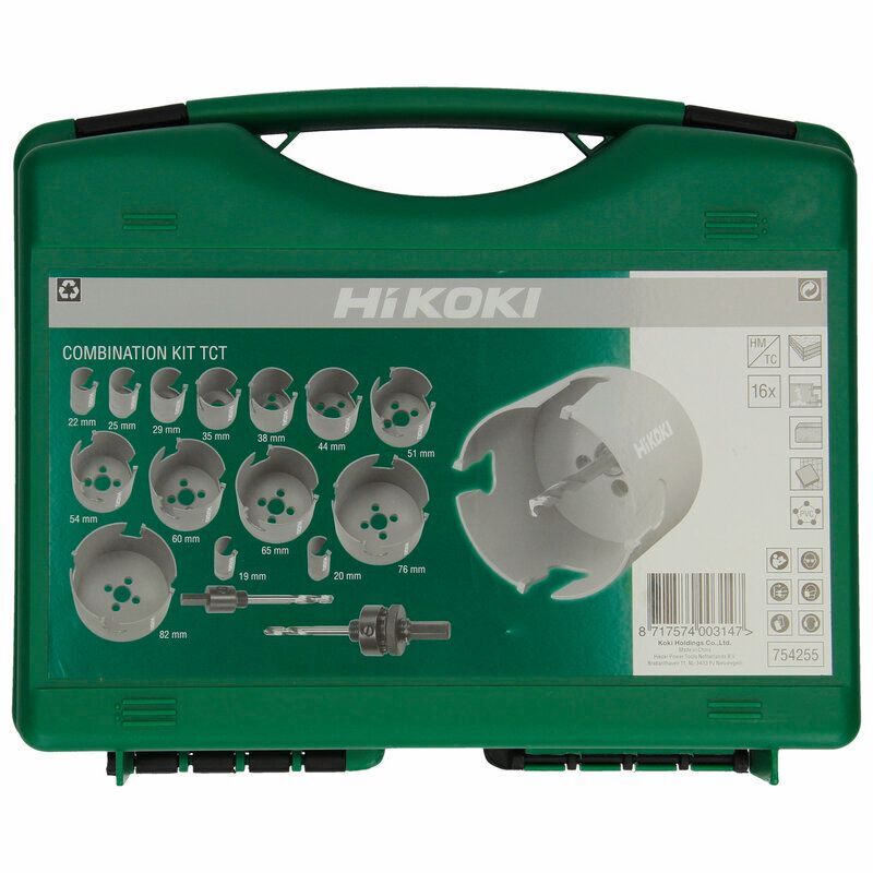 Produktbild Lochsägensortiment Hartmetallbestückt Kombi 16 teilig bild 2