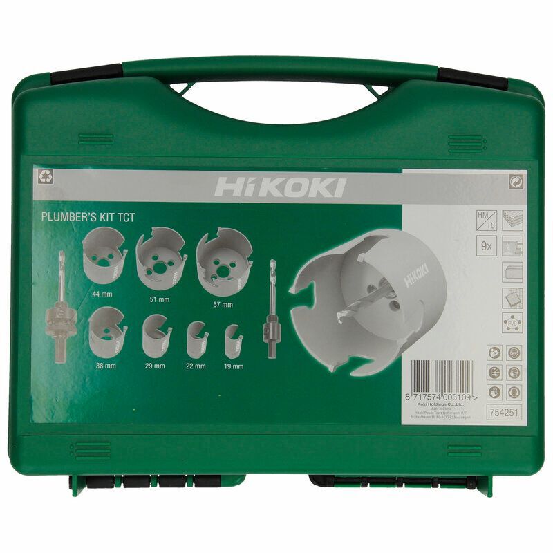 Produktbild Lochsägensortiment Hartmetallbestückt Sanitär 9 teilig bild 2