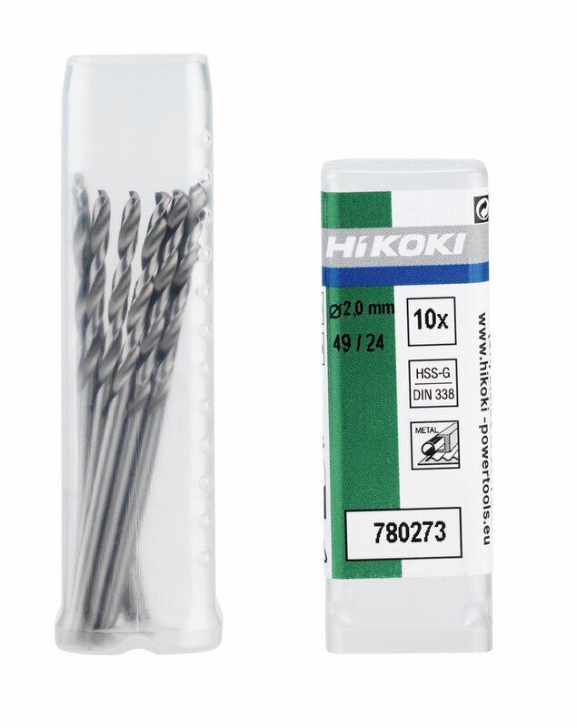Produktbild Hikoki 10 Metallbohrer HSS G DIN 338 3,3 x 36 mm 65 mm