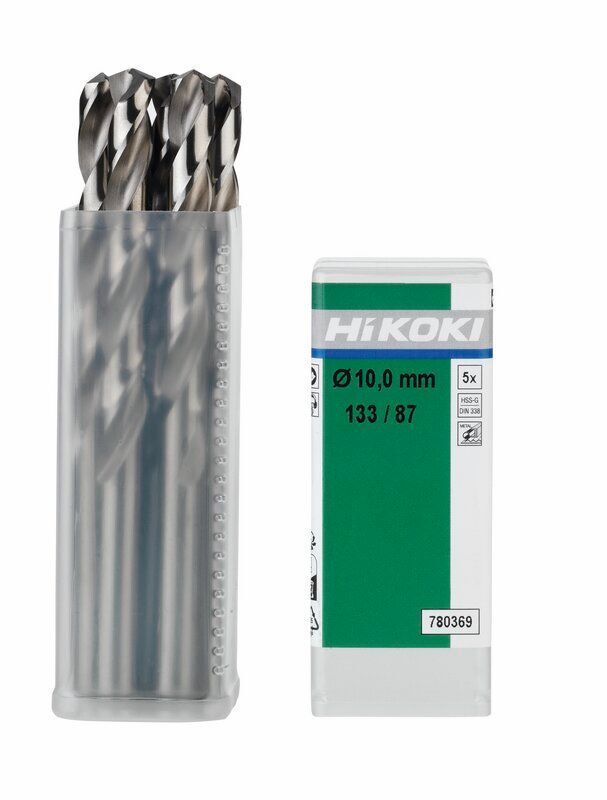 Produktbild Hikoki 5 Metallbohrer HSS G DIN 338 10,5 x 87 mm 133 mm