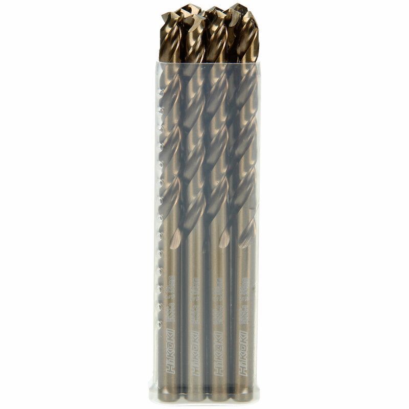 Produktbild Hikoki 10 Metallbohrer HSS Co DIN 338 4,8 x 52 mm 86 mm