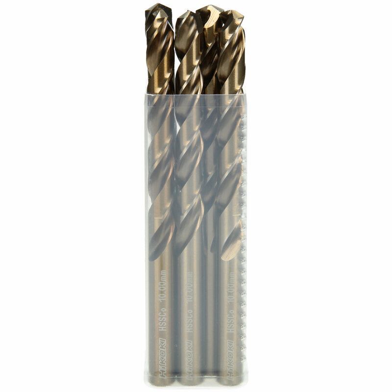 Produktbild Hikoki 5 Metallbohrer HSS Co DIN 338 9,5 x 81 mm Gesamt 25 mm