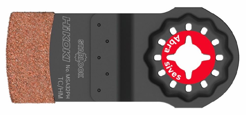 Produktbild Hikoki Multitool Blatt 32 mm Abrasiv TC Starlock msa32ph