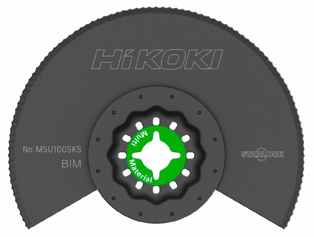 Produktbild Hikoki Multitool Blatt 100 mm multi material BIM Starlock MSU100SKS