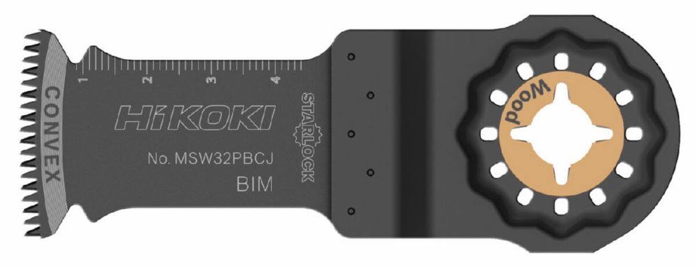 Produktbild Hikoki Multitool Sägeblatt Holz 32 x 32 mm BIM Starlock MSW32PBCJ
