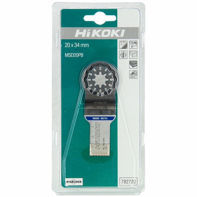 Produktbild Multitool Sägeblatt Holz+Metall BIM STARLOCK MSD20PB bild 2