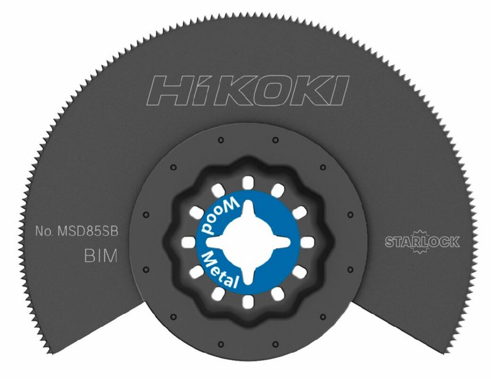 Produktbild Hikoki Multitool Sägeblatt 85 x 0,9 mm Holz Metall BIM Starlock MSD85SB