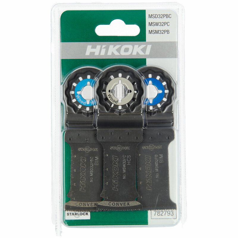 Produktbild Multitool Set Starlock MSD32PBC MSW32PC MSM32PB 3 teilig bild 2