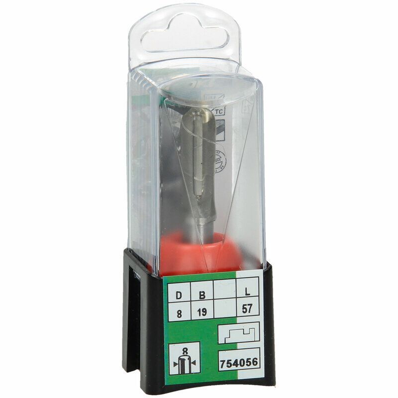 Produktbild Nutfräser mit Schaft 8 mm rund 8 x 19 mm 57 mm bild 2