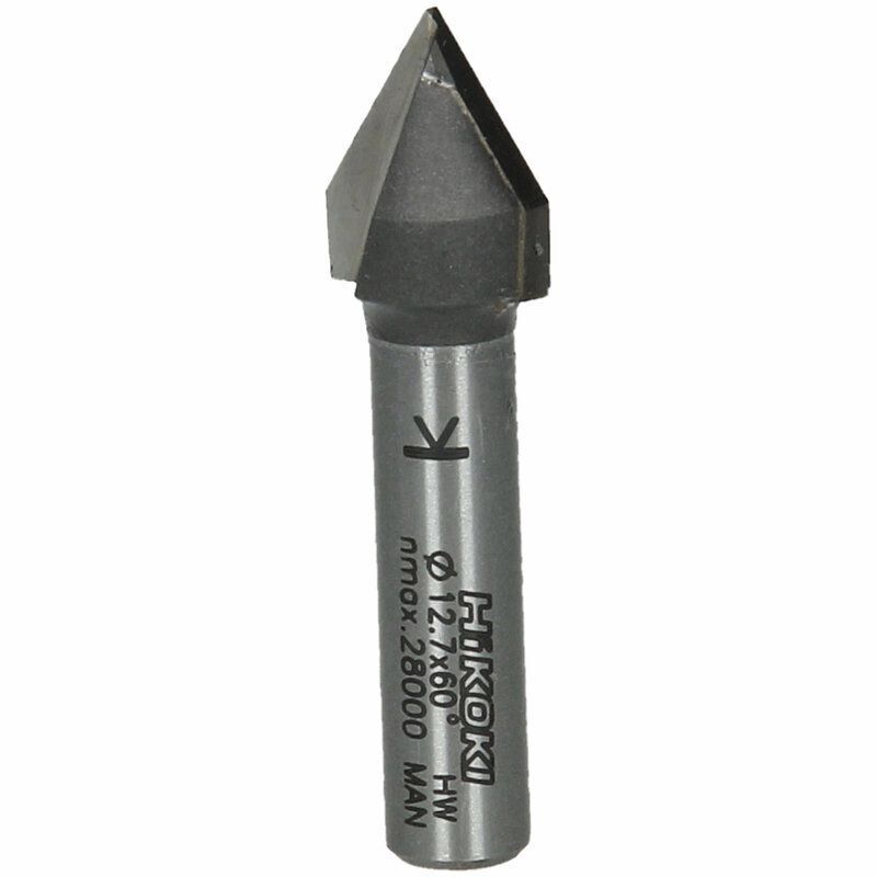 Produktbild Hikoki V Nutfräser Schaft Rund 8 mm 12,7 x 47,5 x 60 mm