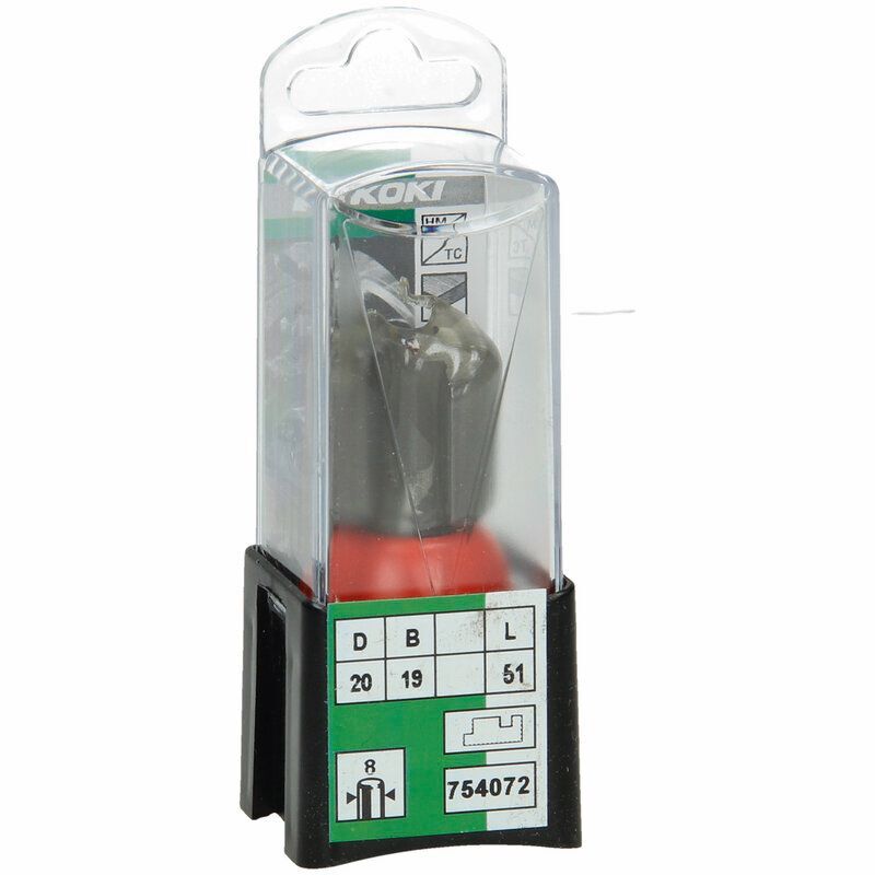 Produktbild Nutfräser Schaft rund 8 mm 20 x 19 m Gesamt 51 mm bild 2