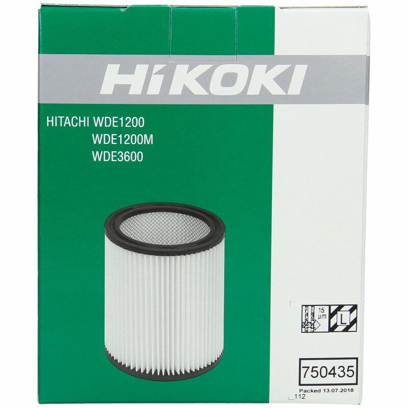 Produktbild Patronenfilter Klasse L 15 Mikron WDE für Sauger bild 2