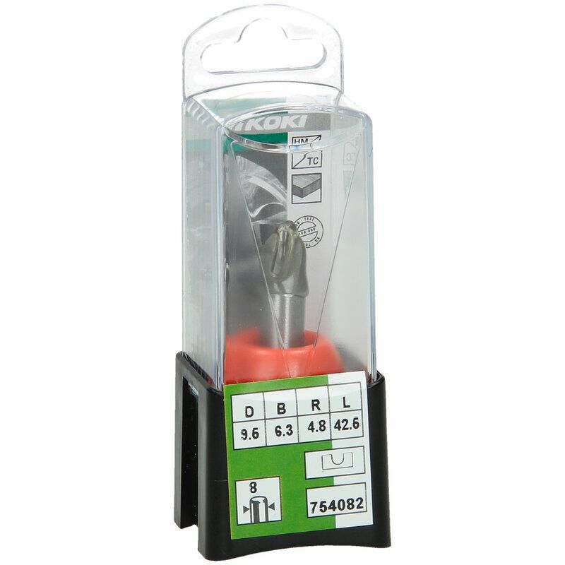 Produktbild U Profil Fräser 9,5 x 42,5 x4,8 mm Schaft 8 mm bild 2