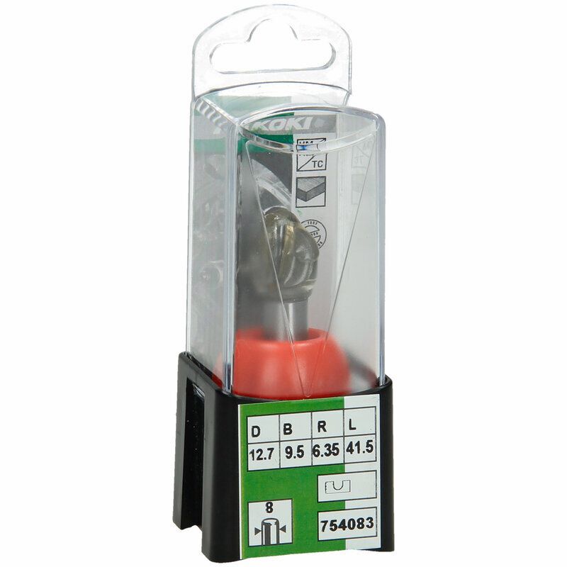 Produktbild U Profil Fräser Schaft rund 8 mm Radius 6,3 mm 12,7 x 41,5 x 6,3 mm bild 2