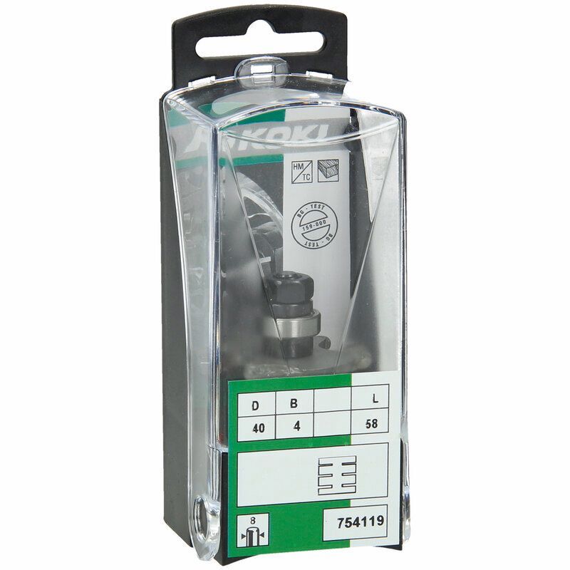 Produktbild Scheibennutfräser 8 mm 40 x 4 x 58 mm bild 2