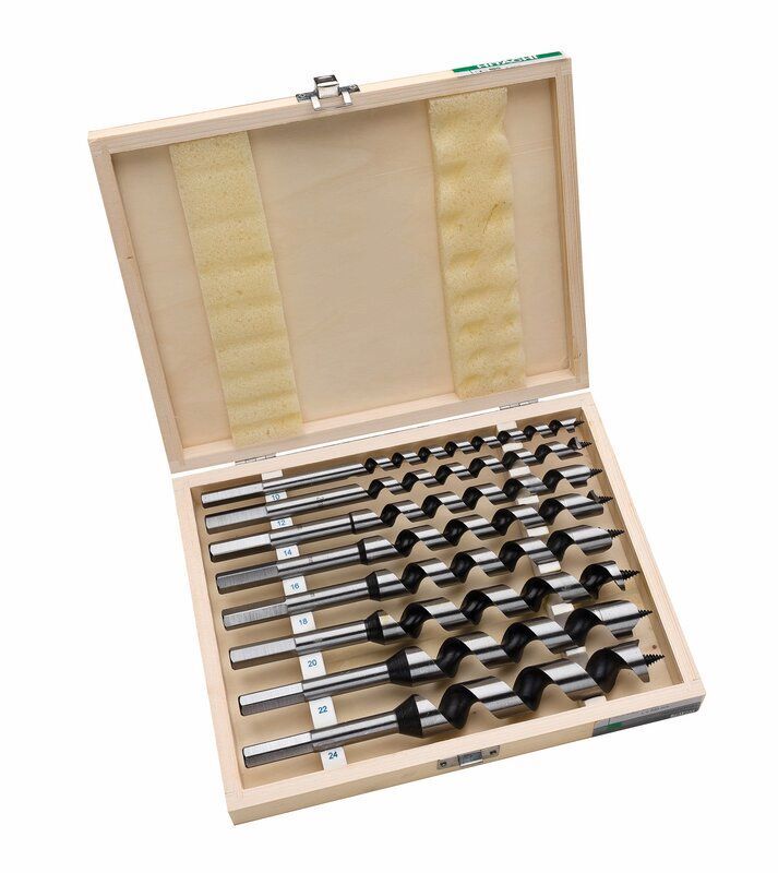 Produktbild Schlangenbohrerset 10 12 14 16 18 20 22 24 x 230 mm 8 teilig bild 10