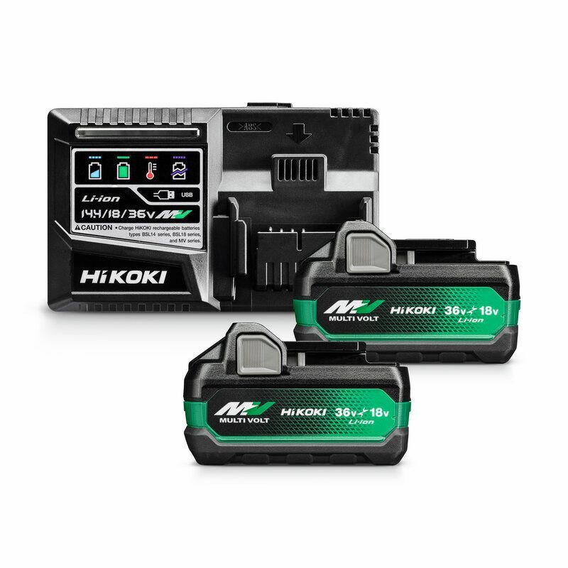 Produktbild Set 2 x Multi Volt Akkupack BSL36A18X und Ladegerät UC18Y bild 2