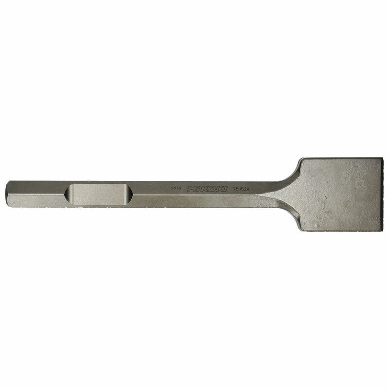 Produktbild Hikoki Spatmeißel Schaft 28 mm Sechskant 80 x 400 mm
