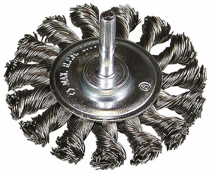 Produktbild Hikoki Stahldraht Rundbürste 75 x 0,3 mm 6 mm Stahl gezopft