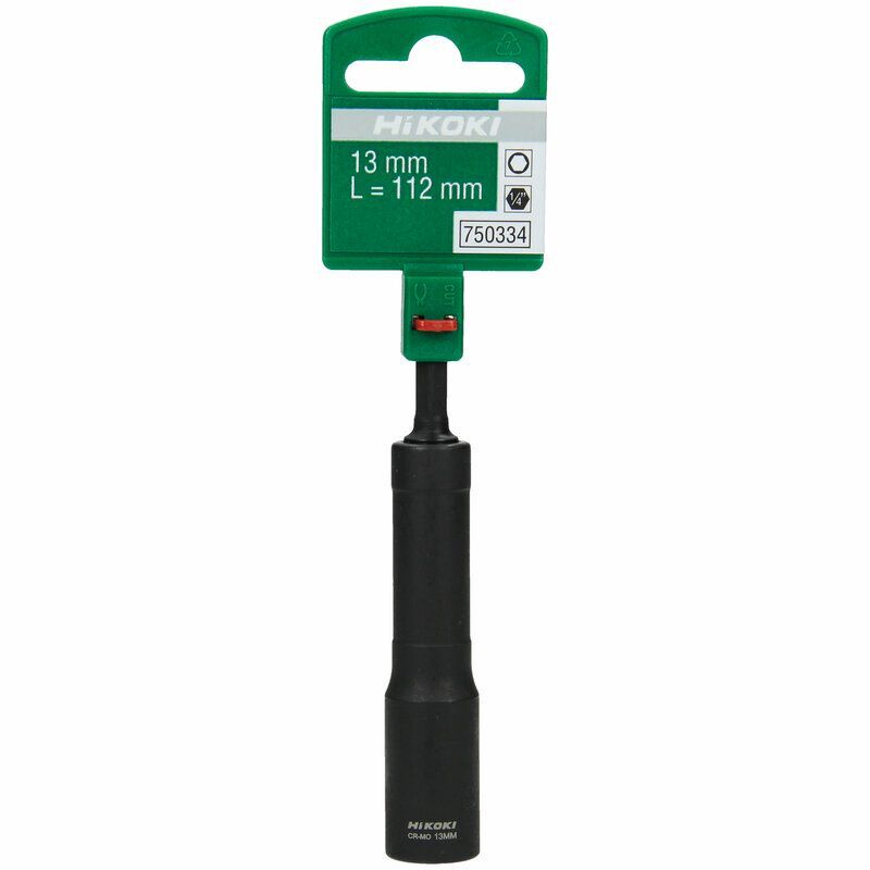 Produktbild Hikoki Steckschlüssel schwenkbar 13 x 112 mm mit HEX 1/4 Zoll schlagfest