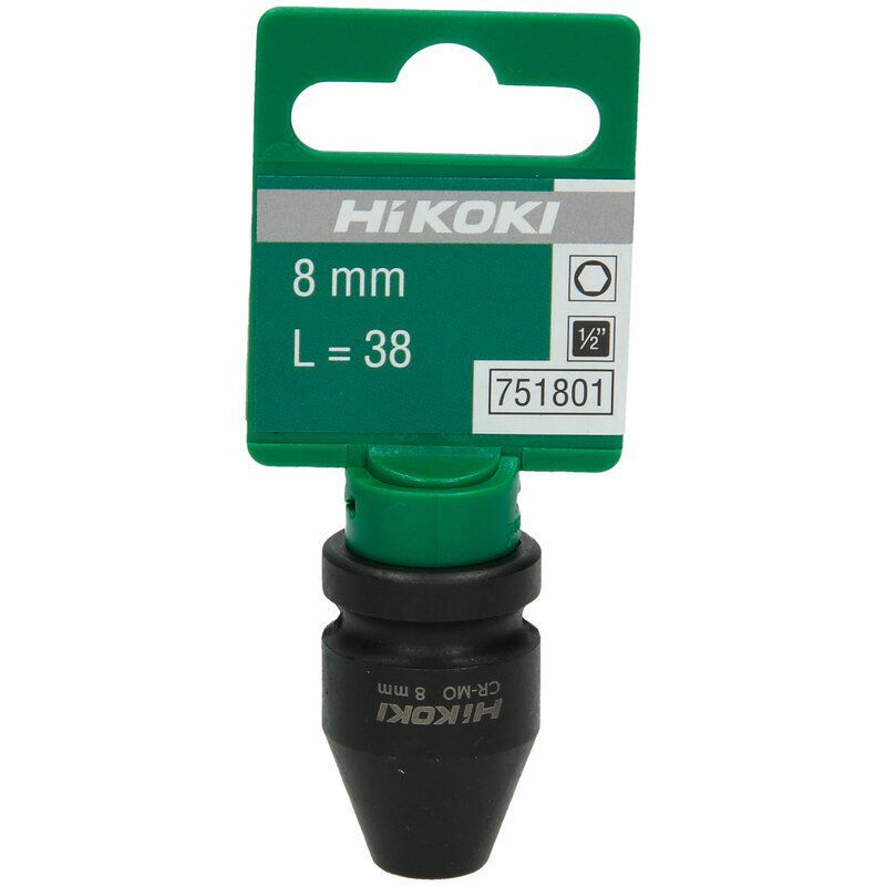 Produktbild Steckschlüssel 8 x 38 mm 1/2 Zoll schlagfest bild 2