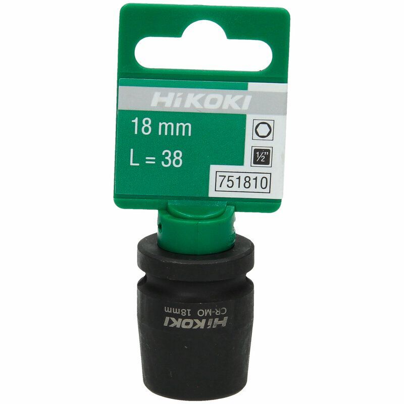 Produktbild Steckschlüssel 18 x 38 mm 1/2 Zoll schlagfest bild 2