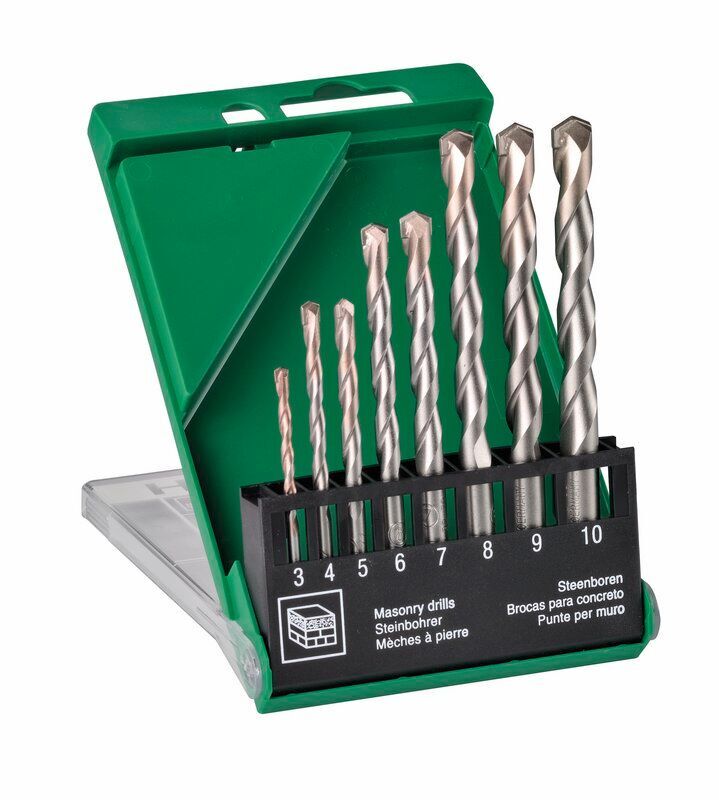 Produktbild Steinbohrer Set 3 bis 10 mm 2 Trennscheiben bild 2