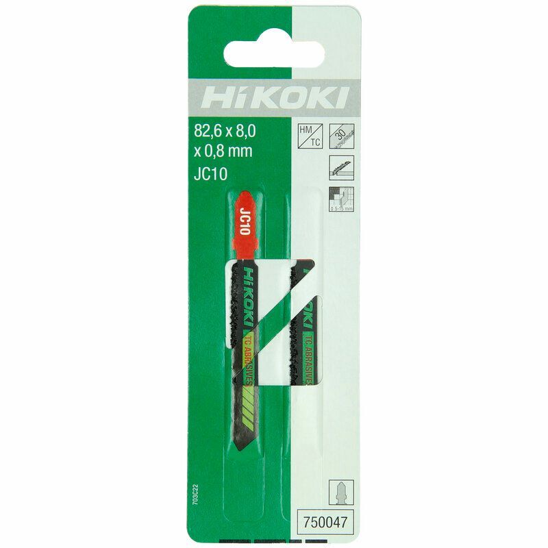 Produktbild 2 Stichsägeblätter 82,6 x 0,8 x 8 mm Abrasives carbide JC10/T130RF bild 2