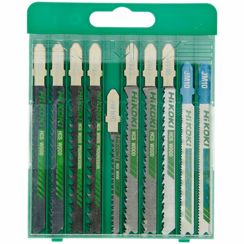 Produktbild Hikoki Stichsägeblatt Sortiment T Schaft 10 teilig