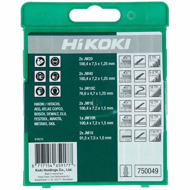 Produktbild Stichsägeblatt Sortiment T Schaft 10 teilig bild 2