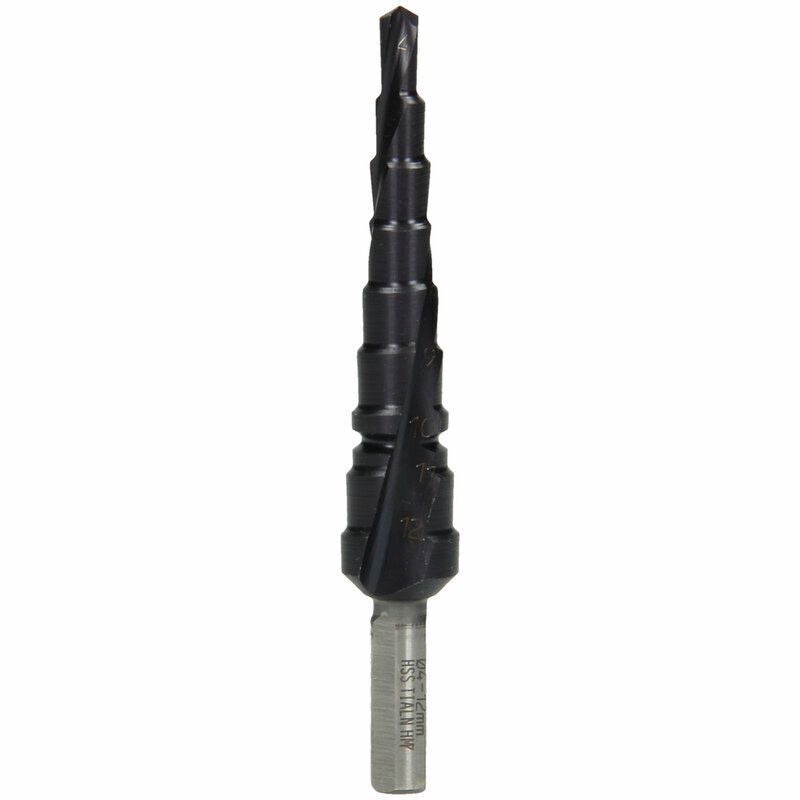 Produktbild Hikoki Stufenbohrer HSS TiAIN 4 bis 12 mm Schaft 6 mm Spiralnut