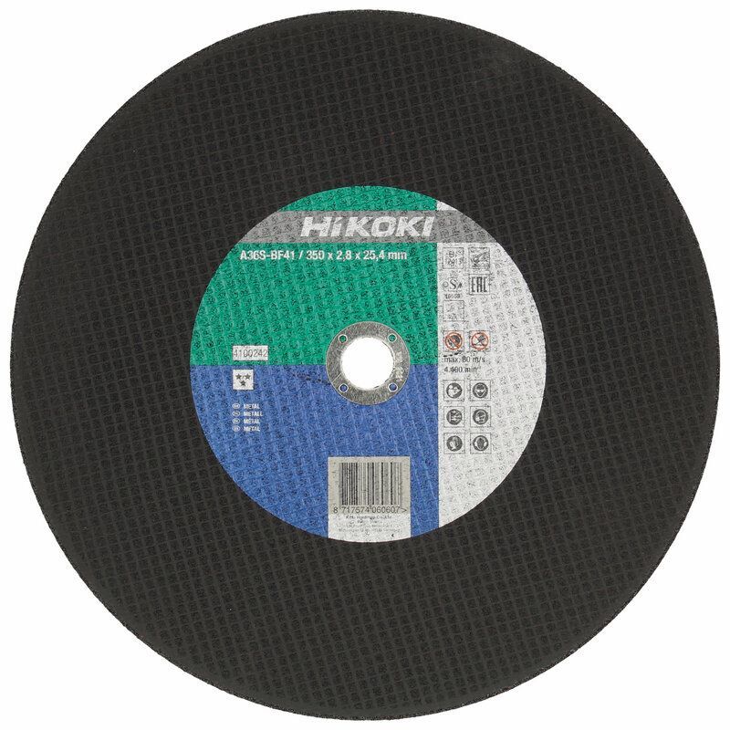 Produktbild Hikoki Trennscheibe 350 x 2,8 x 25,4 mm Stahl F41 Flachschneiden