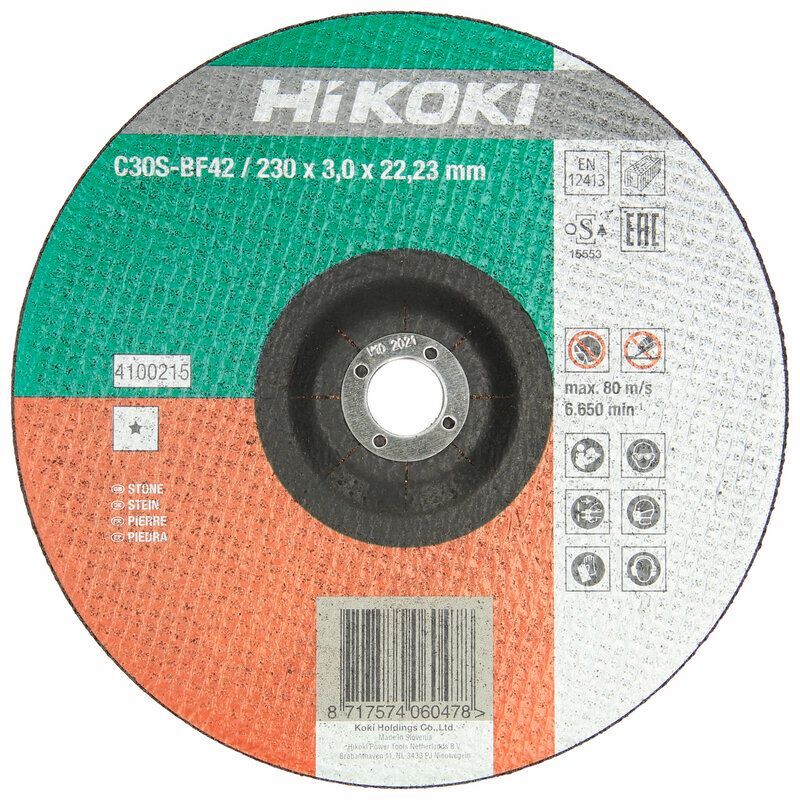 Produktbild Hikoki Trennscheibe 230 x 3 x 22,23 mm Stein Form F 41