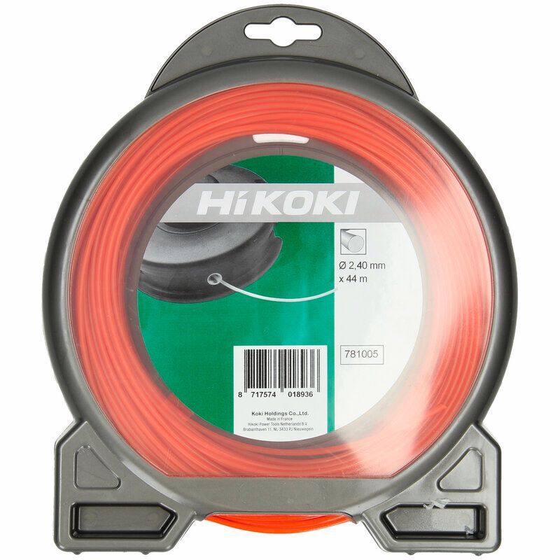 Produktbild Hikoki Trimmerfaden rund 2,4 mm orange Länge 88 m