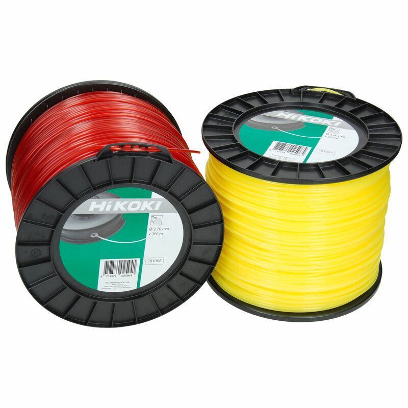 Produktbild Hikoki Trimmerfaden rund 3,3 mm schwarz 231 m