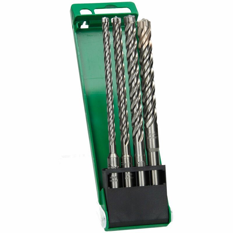 Produktbild VHM Hammerbohrer Set SDS Plus 4 Schneider 6 8 10 12 x 165 mm bild 2