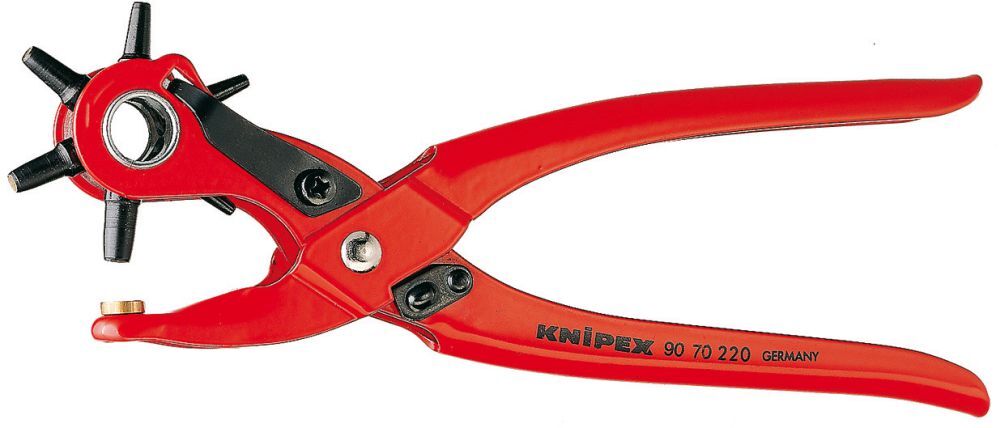 Knipex Revolverlochzange 220mm Produktbild Knipex Revolverlochzange 220mm