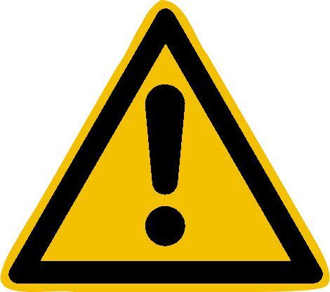Safety Marking Warnschild Alu gepr Gefahrstelle SL 200mm Produktbild Safety Marking Warnschild Alu gepr Gefahrstelle SL 200mm