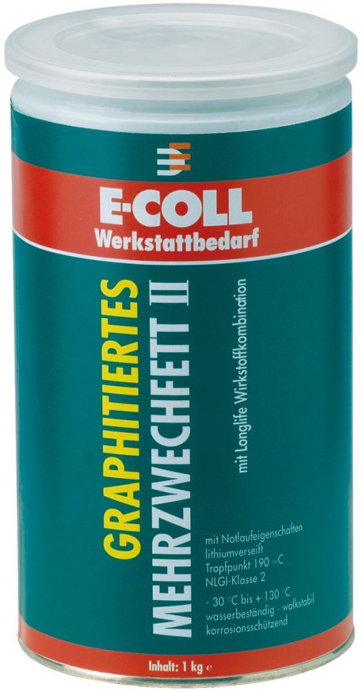 E-COLL Mehrzweckfett II grap. 1kg Dose Produktbild E-COLL Mehrzweckfett II grap. 1kg Dose