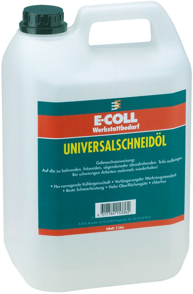 E-COLL Universal Schneidöl 5L Produktbild E-COLL Universal Schneidöl 5L