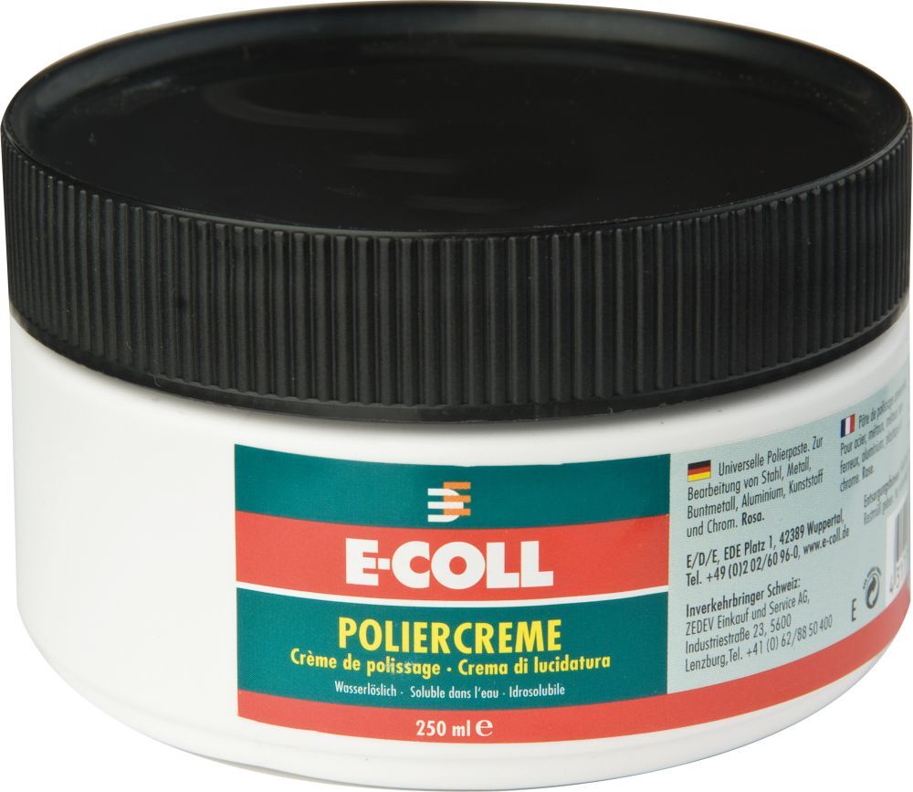 E-COLL EU Poliercreme wasserlös.250ml rosa Produktbild E-COLL EU Poliercreme wasserlös.250ml rosa