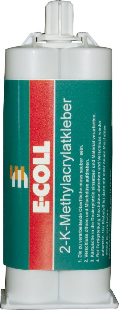 E-COLL 2K-Methylacrylatkleber 50g Kartusche E-COLL 2K-Methylacrylatkleber 50g Kartusche