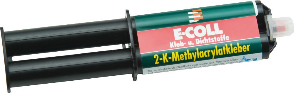 E-COLL 2K-Methylacrylatkleber 25g Spritze Produktbild E-COLL 2K-Methylacrylatkleber 25g Spritze