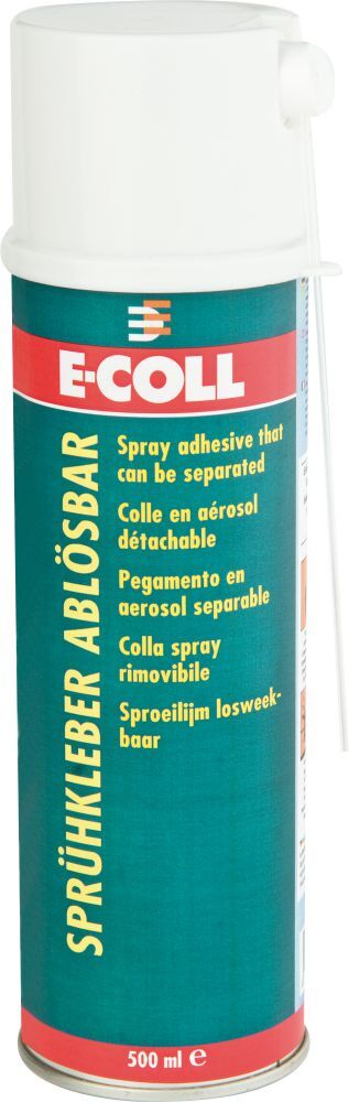 E-COLL Sprühkleber, ablösbar 500 ml Produktbild E-COLL Sprühkleber, ablösbar 500 ml