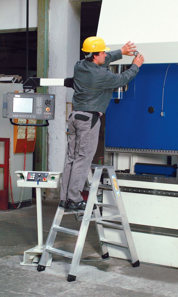ZARGES Alu-Stehleiter Z500 Seventec 2x6 Stufen Produktbild ZARGES Alu-Stehleiter Z500 Seventec 2x6 Stufen