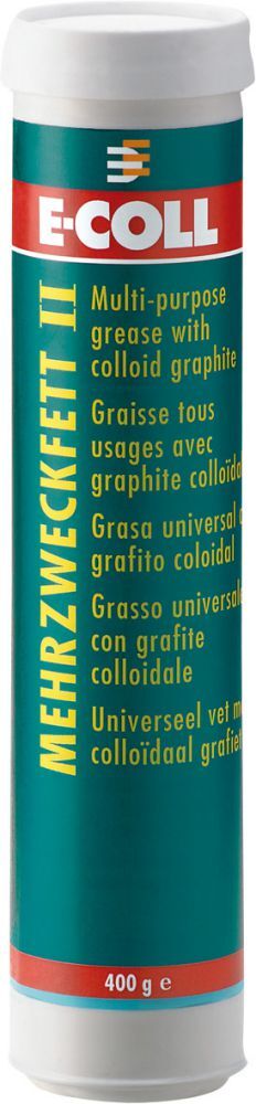 E-COLL Mehrzweckfett II grap. 400g Kartusche Produktbild E-COLL Mehrzweckfett II grap. 400g Kartusche