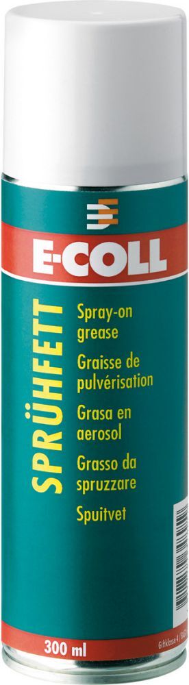 E-COLL EU Sprühfett 300ml weiß Produktbild E-COLL EU Sprühfett 300ml weiß