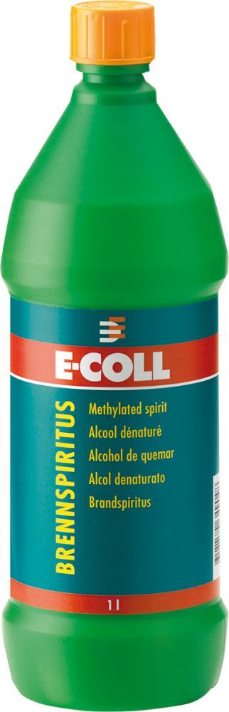 E-COLL EU Brennspiritus 1L Flasche Produktbild E-COLL EU Brennspiritus 1L Flasche