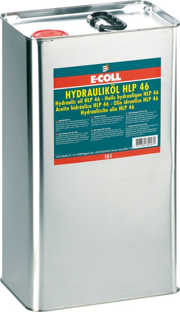 E-COLL Hydrauliköl HLP46 10L Produktbild E-COLL Hydrauliköl HLP46 10L