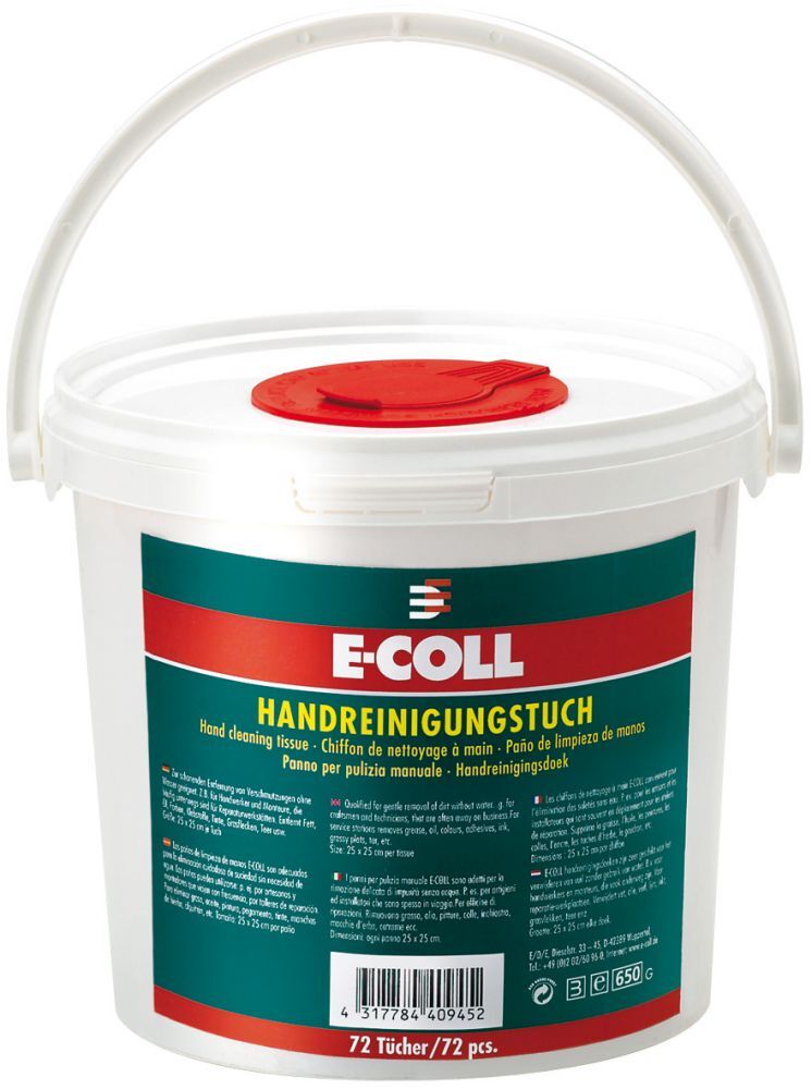E-COLL EU Handreinigungstücher 70 Stück Produktbild E-COLL EU Handreinigungstücher 70 Stück